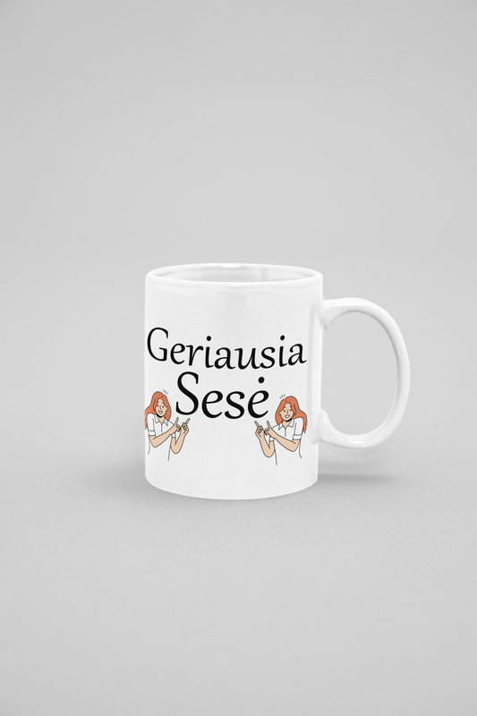 Puodelis "Geriausia sesė"