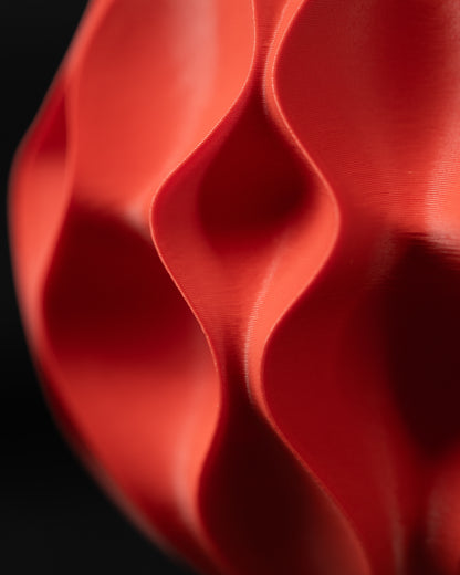 Šiuolaikiška Moderni 3D spausdinta vaza „Abyssal“