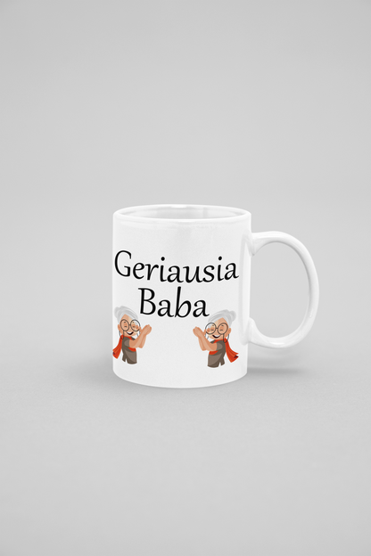 Puodelis "Geriausia baba"