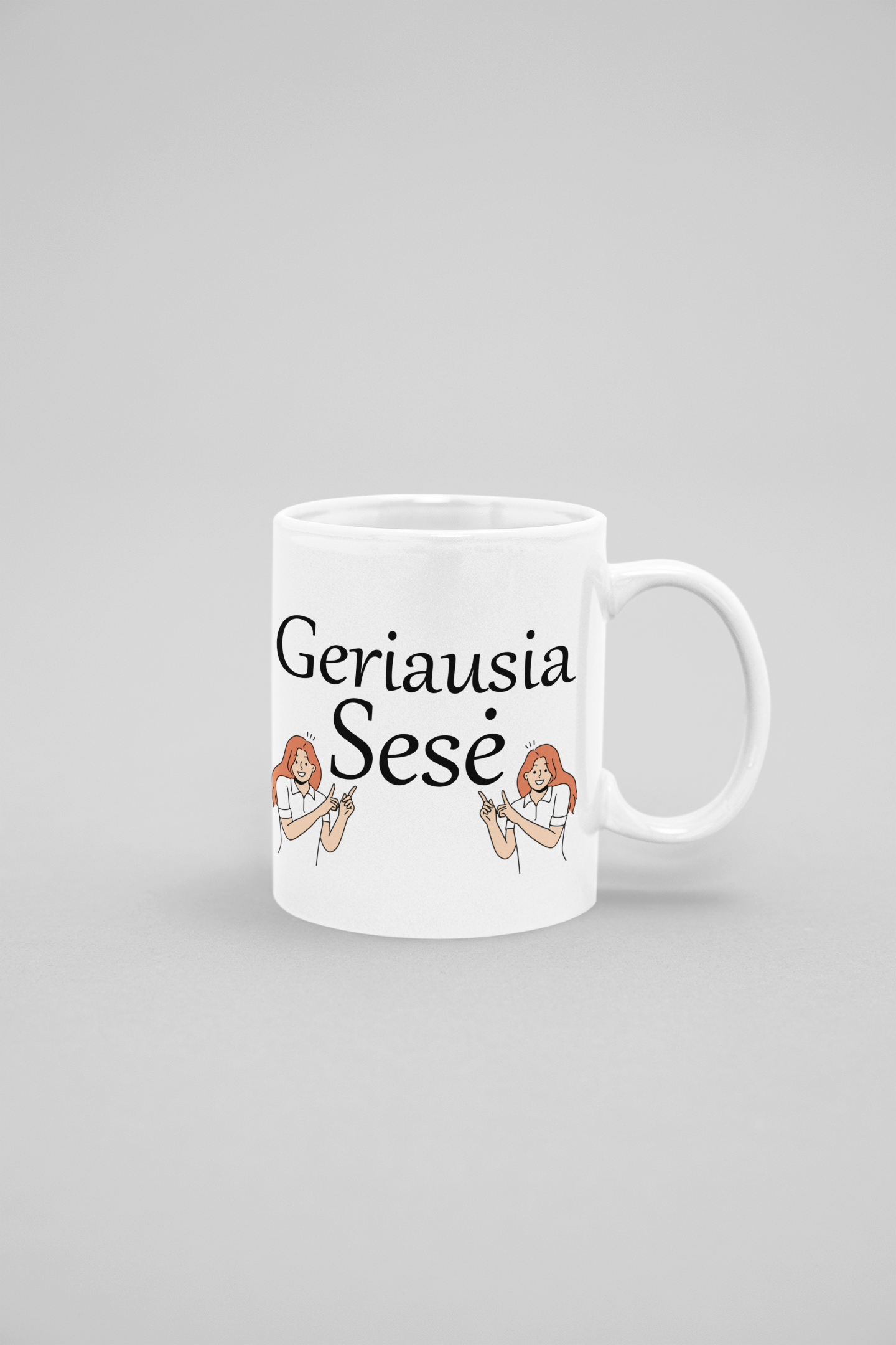 Puodelis "Geriausia sesė"