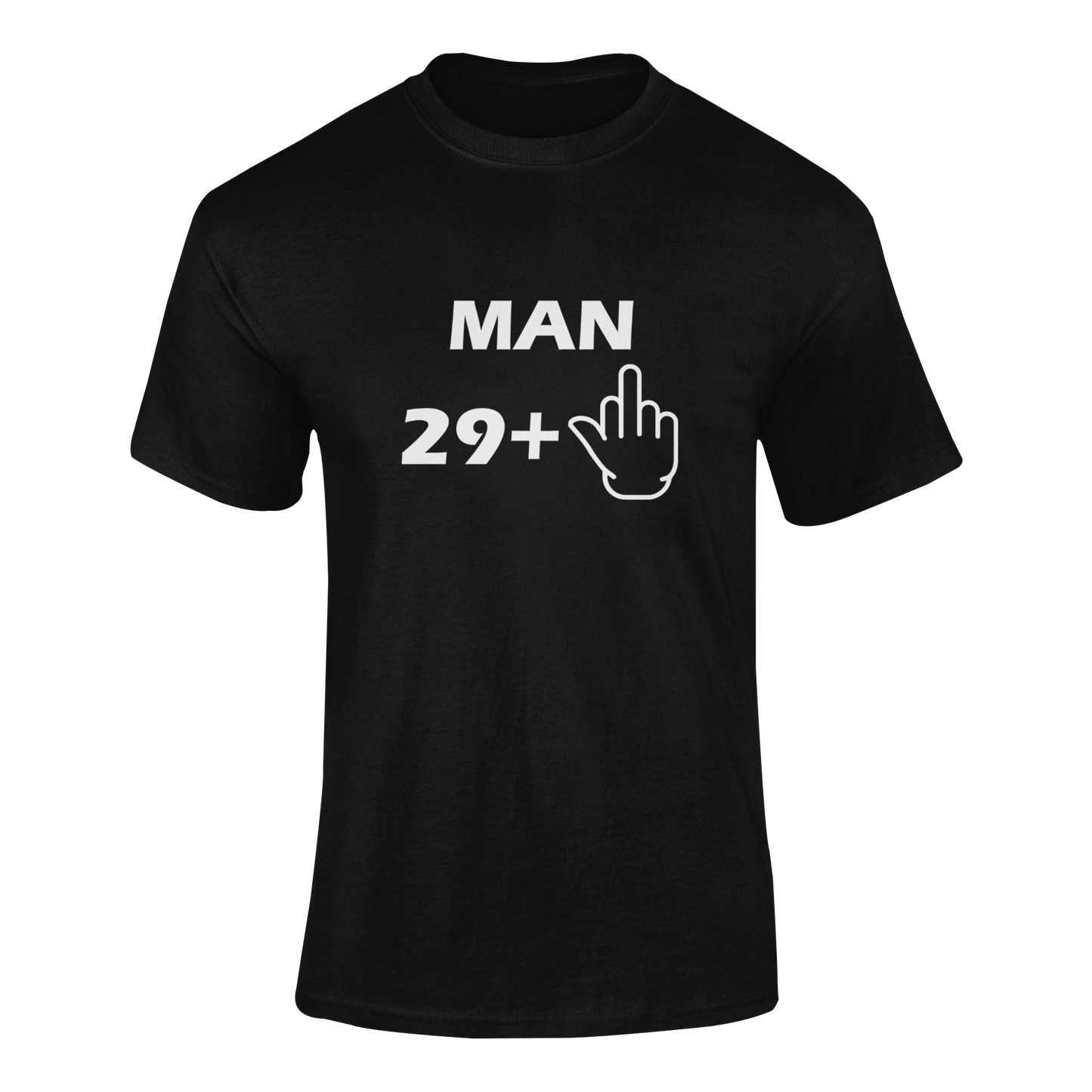 Marškinėliai „Man 30“ – unisex gimtadienio marškinėliai su užrašu