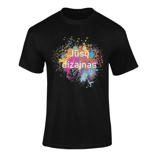 Marškinėliai su jūsų dizainu – individuali spauda ant unisex marškinėlių