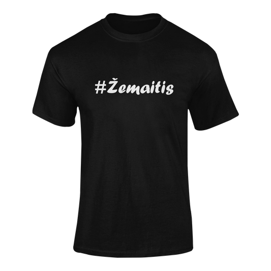 Marškinėliai „Žemaitis\ė“ – unisex marškinėliai su lietuvišku užrašu