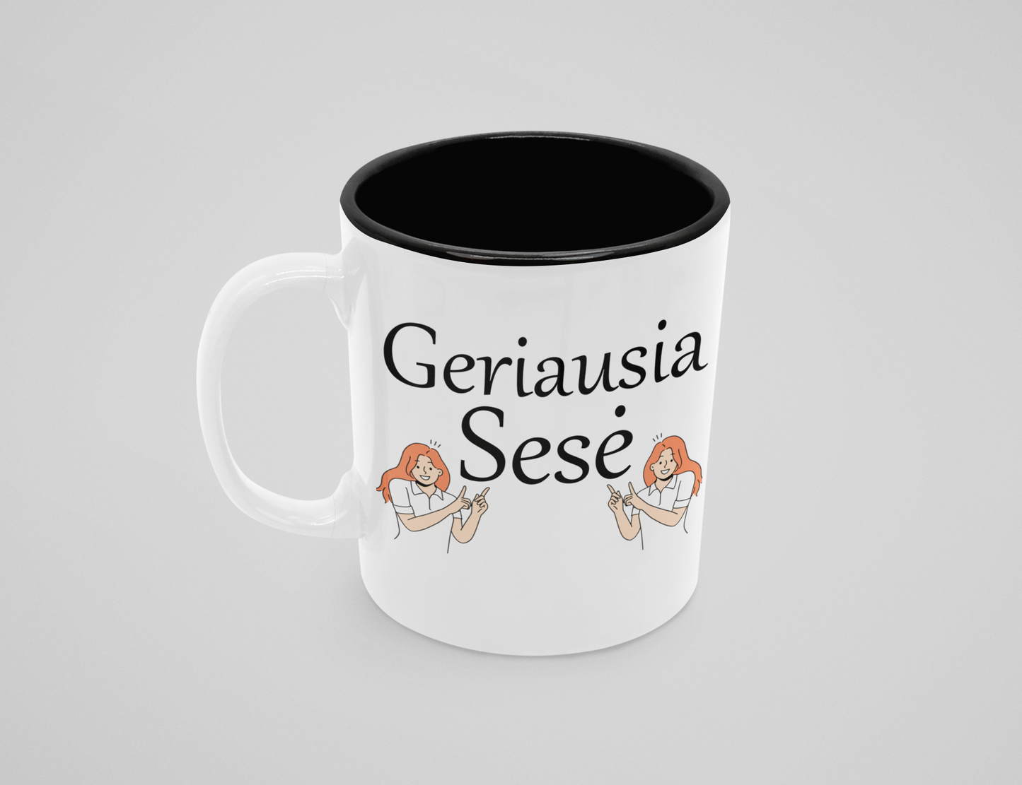 Puodelis "Geriausia sesė"