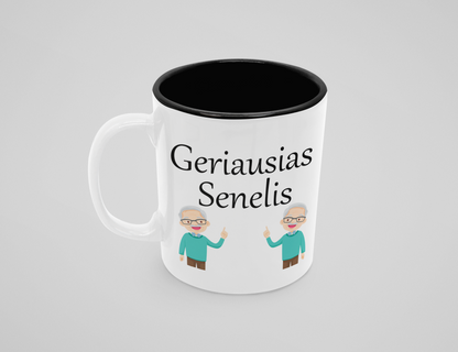 Puodelis "Geriausias senelis"