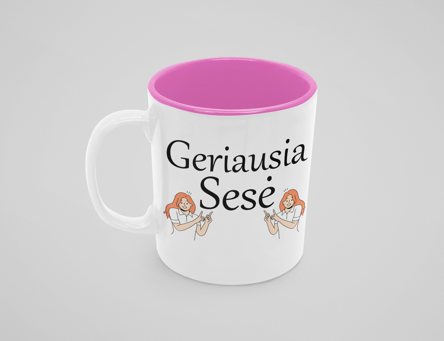 Puodelis "Geriausia sesė"