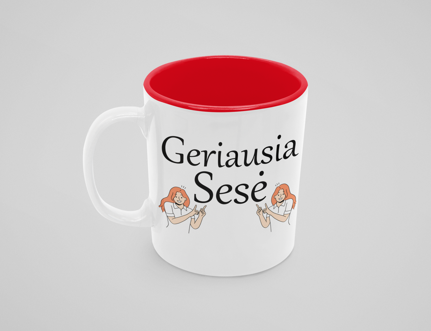 Puodelis "Geriausia sesė"