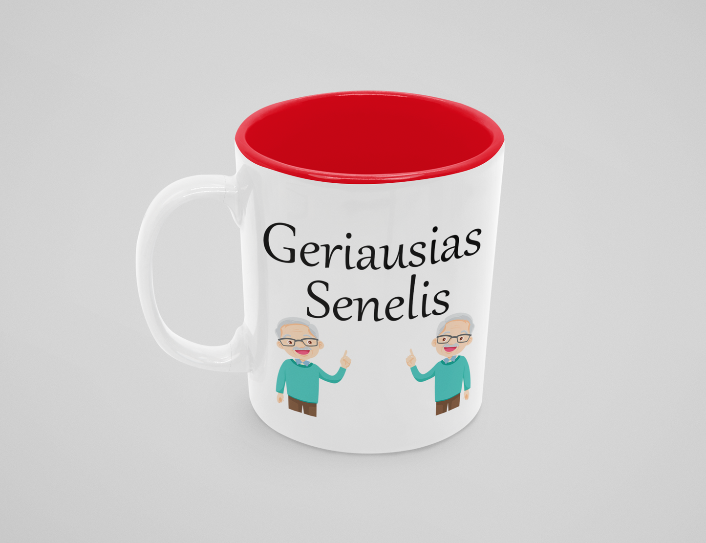 Puodelis "Geriausias senelis"