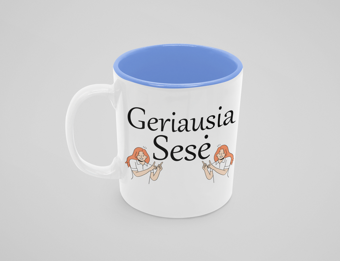 Puodelis "Geriausia sesė"