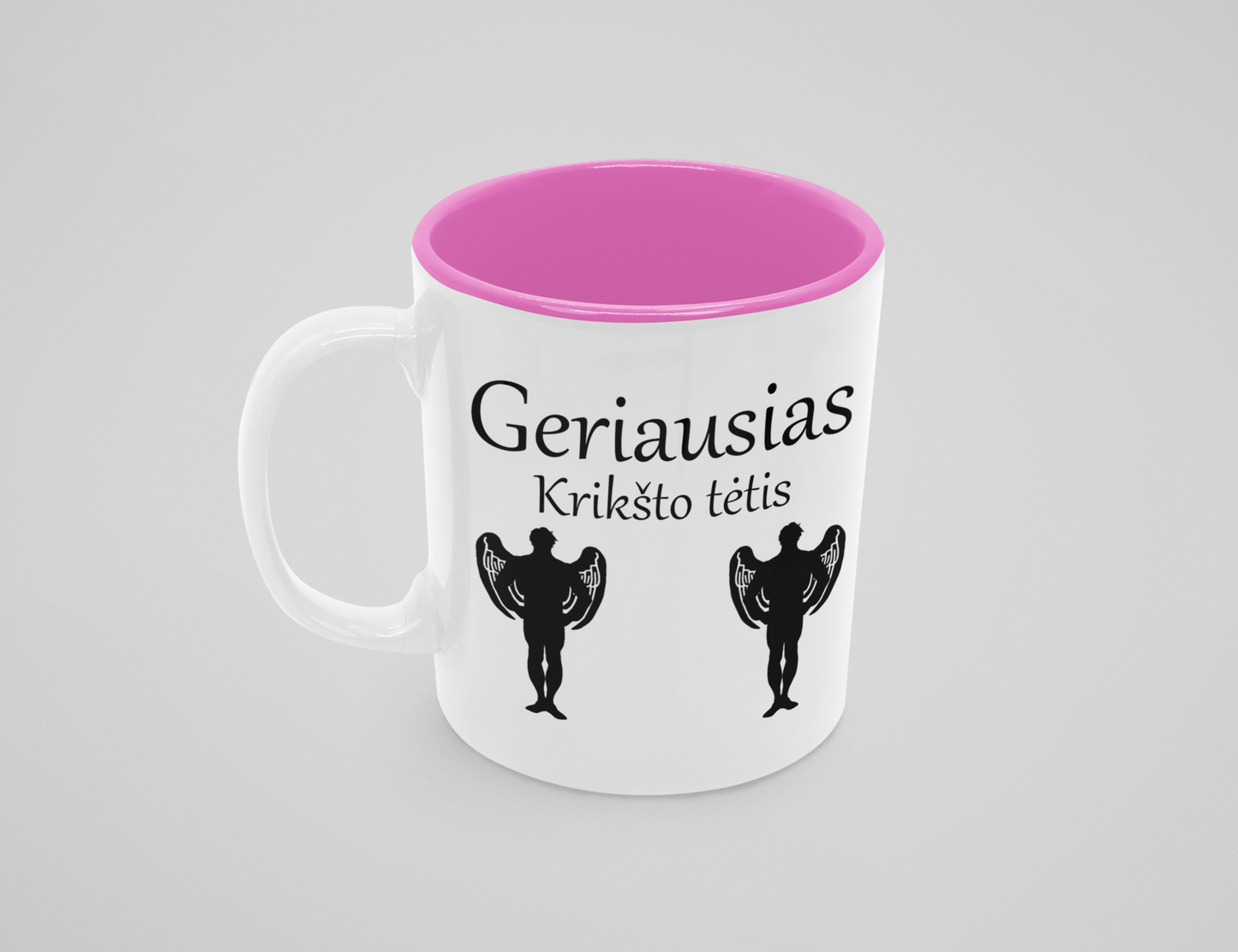 Puodelis "Geriausias krikšto tėtis"